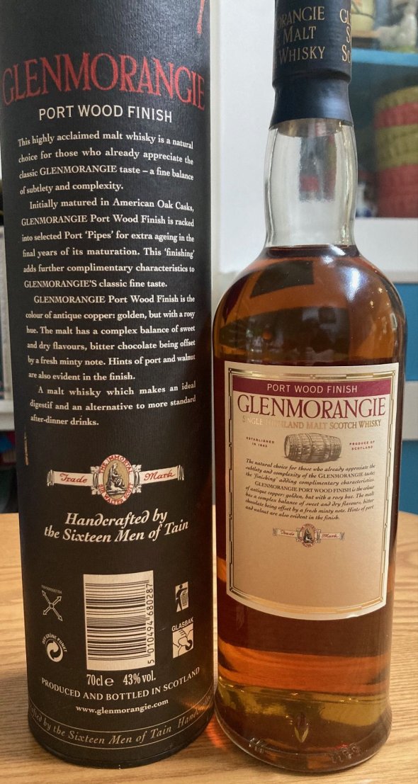 Glenmorangie, Highland Single Malt Port Wood Finish, Highlands