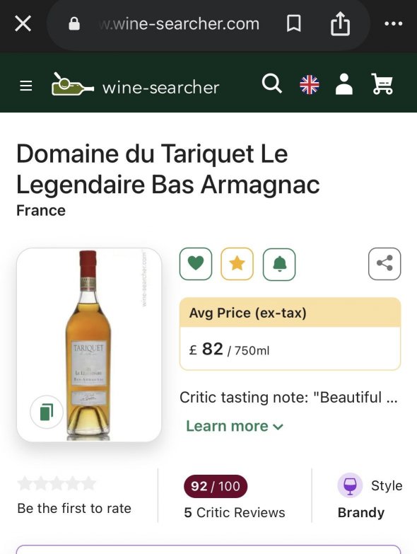 Bas-Armagnac, Le L&eacute;gendaire