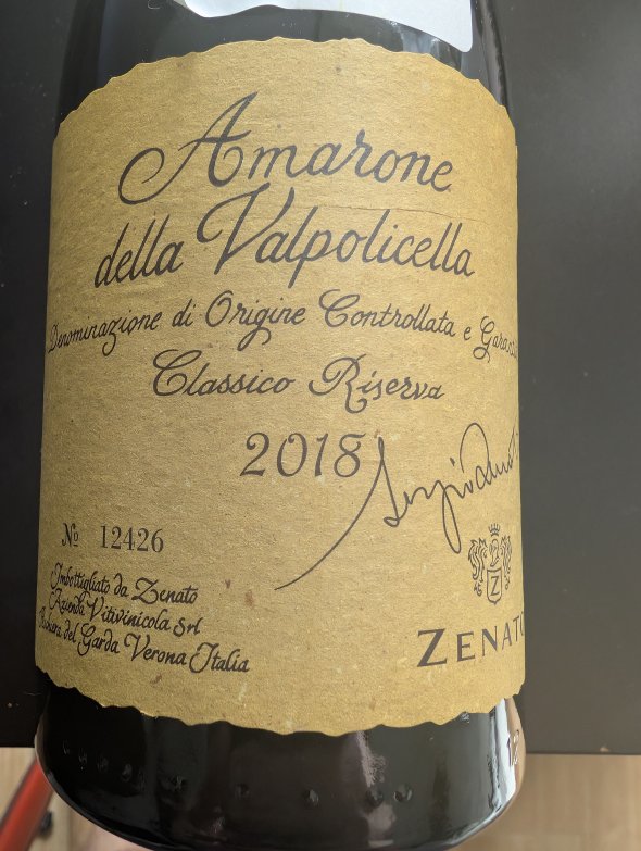 Zenato, Amarone della Valpolicella, Sergio Zenato Riserva