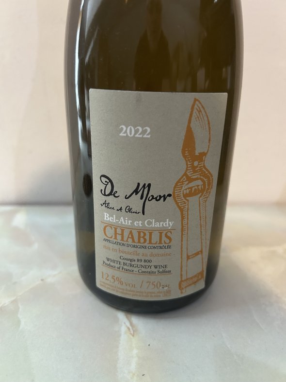 Chablis Bel-Air et Clardy, Alice and Olivier De Moor 