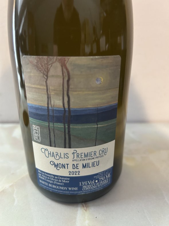 Chablis Chablis 1er Cru "Mont Milieu" Alice and Olivier De Moor