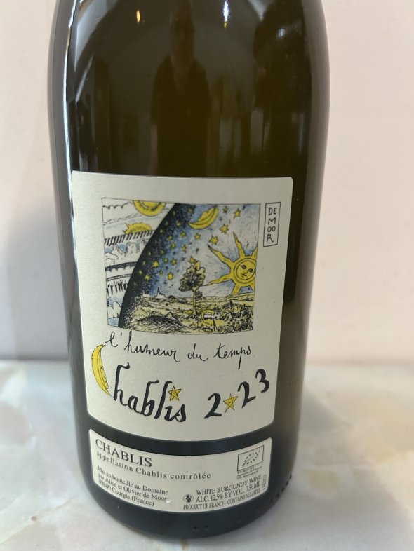 Chablis L'Humeur du Temps, Alice and Olivier De Moor