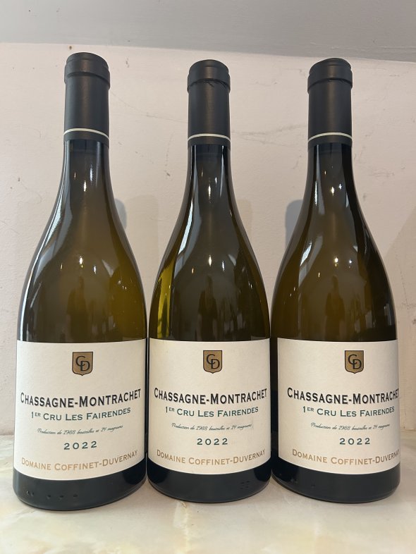 Chassagne-Montrachet Blanc 1er cru "Les Fairendes" Domaine Coffinet-Duvernay