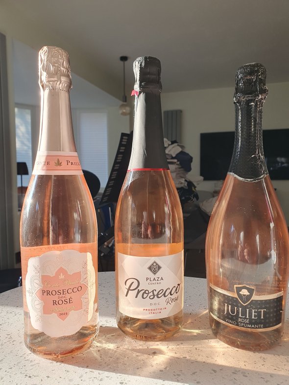 6 x Mixed Sparkling Rose