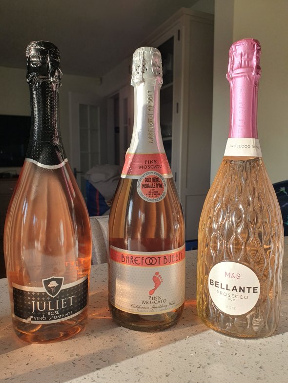 6 x Mixed Sparkling Rose