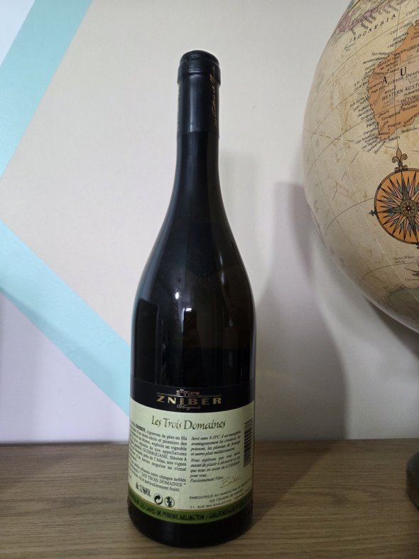 Zniber Les Trois Domaines Guerrouane Blanc