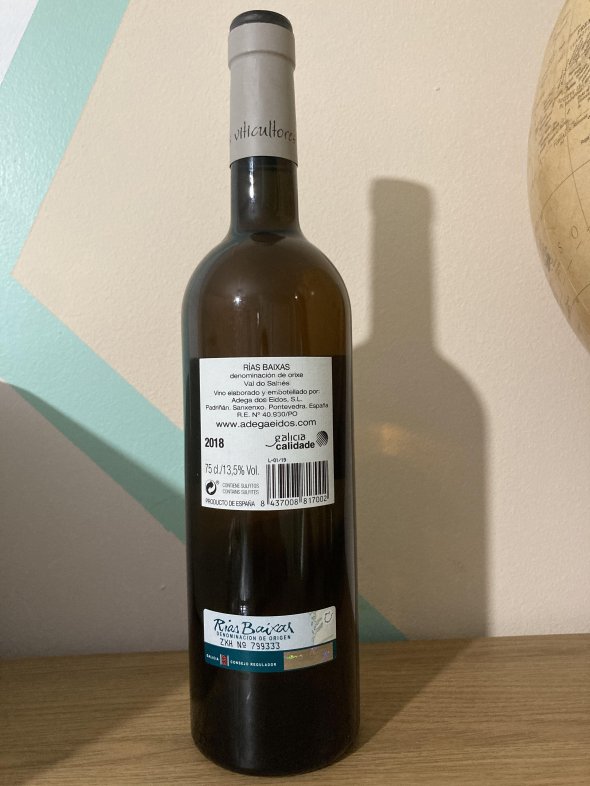 Adega Eidos, Eidos de Padrinan Albarino, Rias Baixas