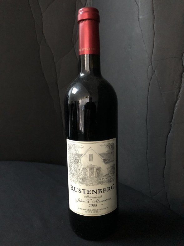 Rustenberg, John X Merriman, Stellenbosch