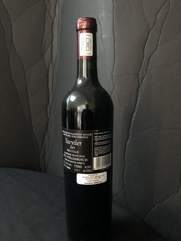STELYER Pinotage, 2003, Stellenbosch