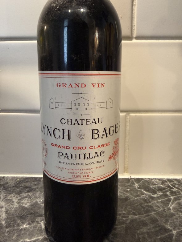 chateau lynch bages grand cru pauillac 1996