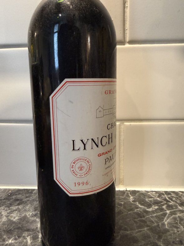 chateau lynch bages grand cru pauillac 1996