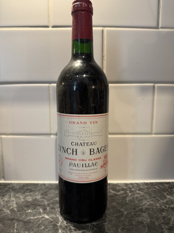 chateau lynch bages grand cru pauillac 1996
