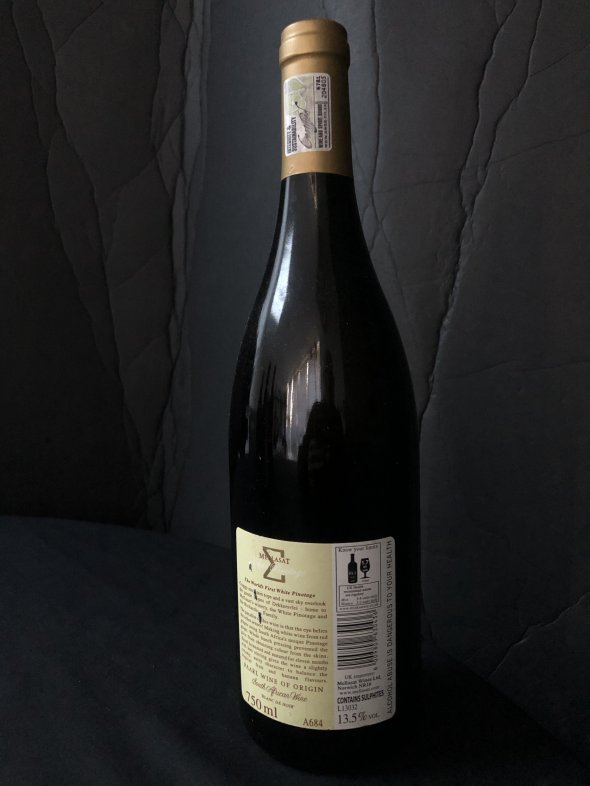 MELLASAT, White Pinotage, Paarl, South Africa, 2012