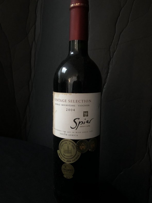 SPIER, Shiraz Mouvedre Viogner, South Africa, 2004