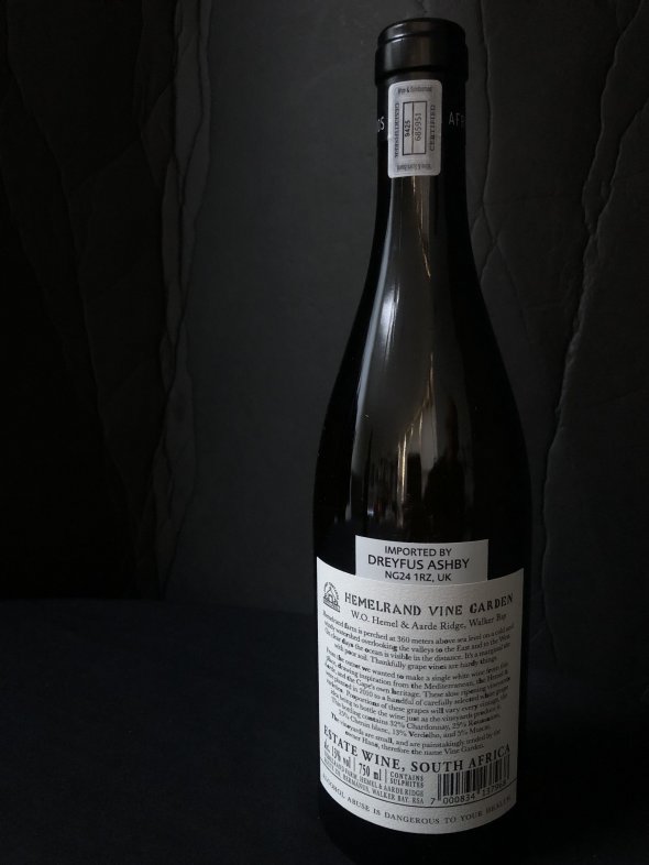 Alheit Vineyards, Hemelrand Vine Garden, Hemel-en-Aarde Ridge