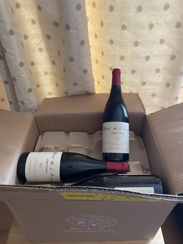 92Pts WE. Mas de Libian, Cotes du Rhone, Khayyam