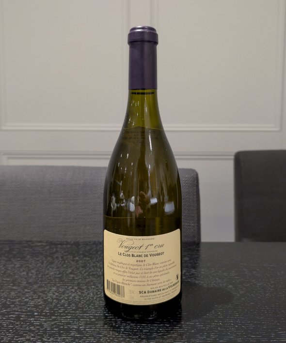 Domaine de la Vougeraie, Vougeot Premier Cru, Le Clos Blanc de Vougeot