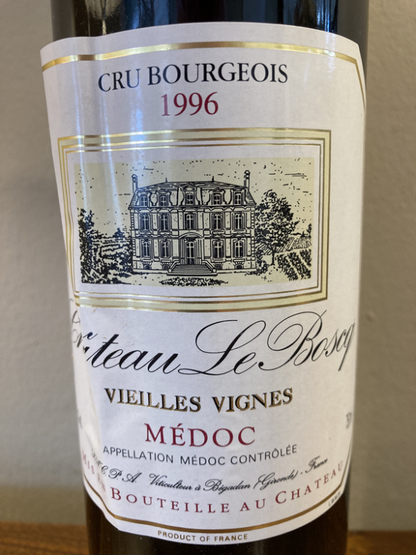 Chateau Le Boscq Vielles Vignes, Medoc