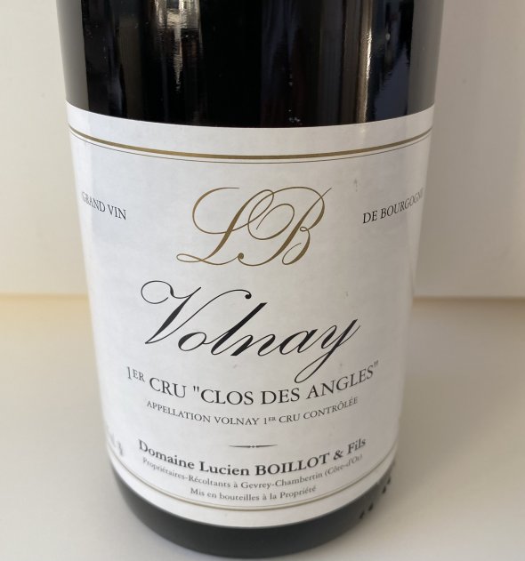 Lucien Boillot, Volnay Premier Cru, Les Angles