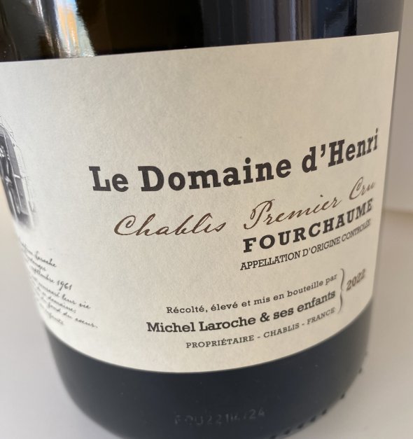 Le Domaine d&rsquo;Henri Chablis Premier Cru  Fourchaume