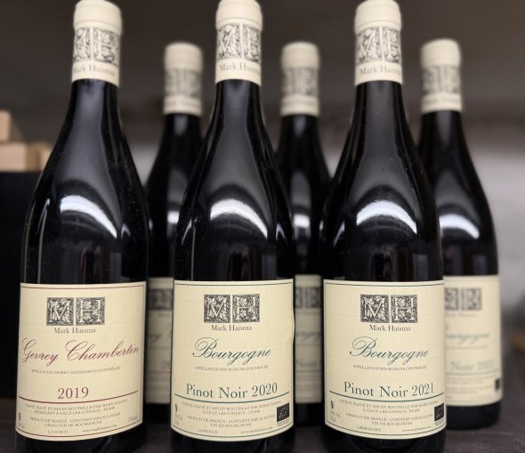 Mark Haisma, Assortment Case - Gevrey-Chambertin 2019, Bourgogne Rouge 2020, Bourgogne Rouge 2021
