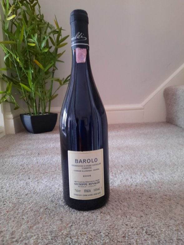 Giuseppe Rinaldi, Barolo, Cannubi S.Lorenzo Ravera