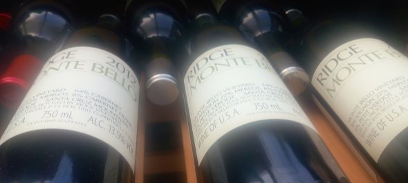 Ridge, California Cabernet Sauvignon Monte Bello, Santa Cruz Mountains