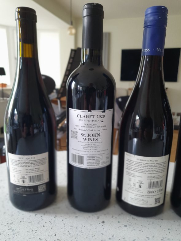 6 x Mixed Red Fortnum & Mason and others