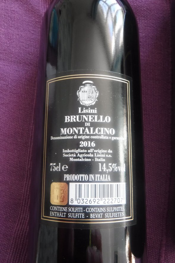 Lisini, Brunello di Montalcino