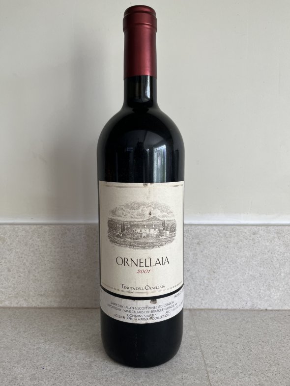 Ornellaia Bolgheri 2001
