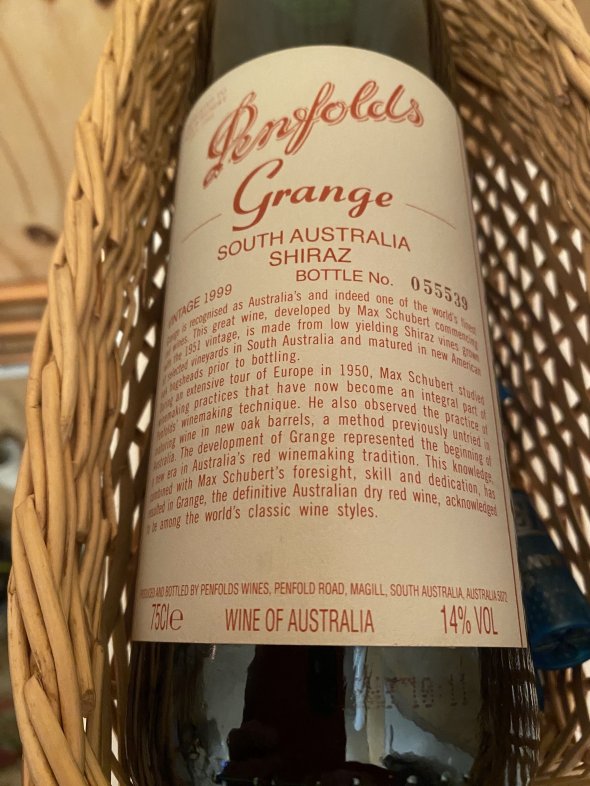 Penfolds Grange 1999