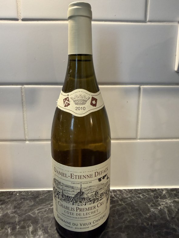 Chablis Premier Cru Cote de Lechet 2010