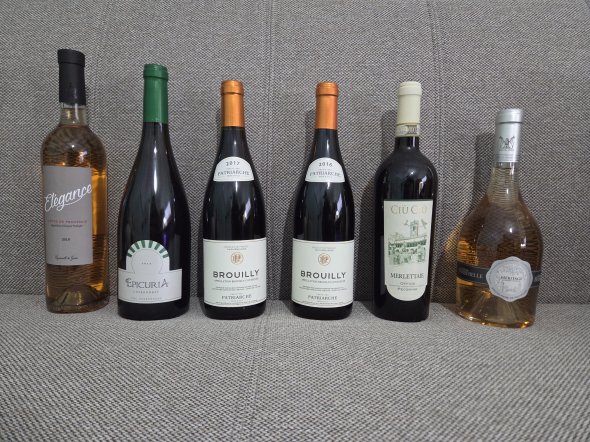 6 Bottle Red, Rose and White Wine Mixed 2016-2018