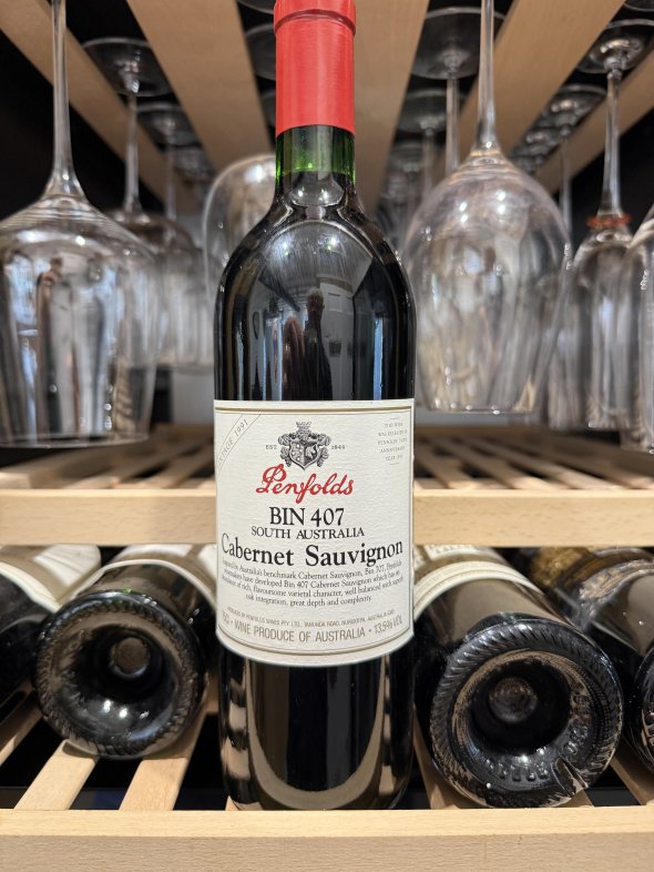 Penfolds, Bin 407 Cabernet Sauvignon, South Australia