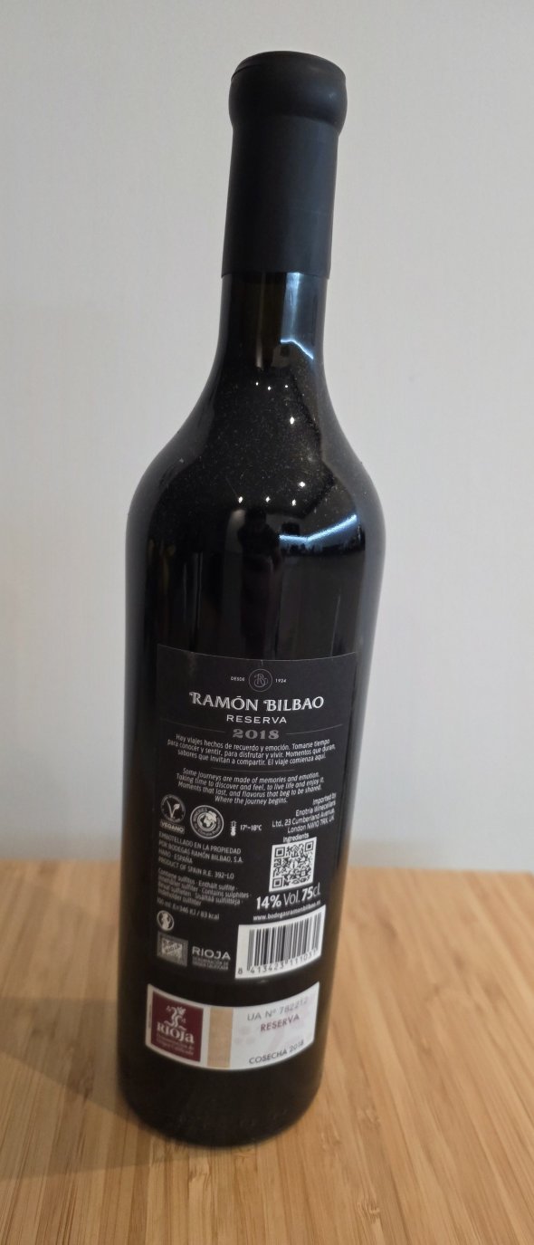 Ramon Bilbao, Reserva, Rioja
