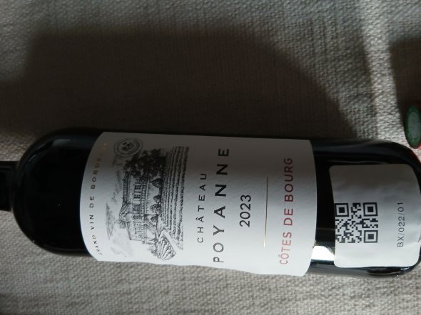 Chateau Poyanne, Cotes de Bourg