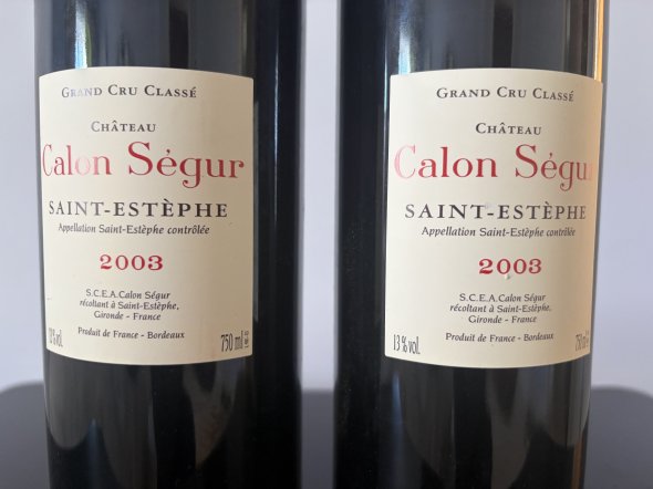 Chateau Calon Segur 3eme Cru Classe, Saint-Estephe