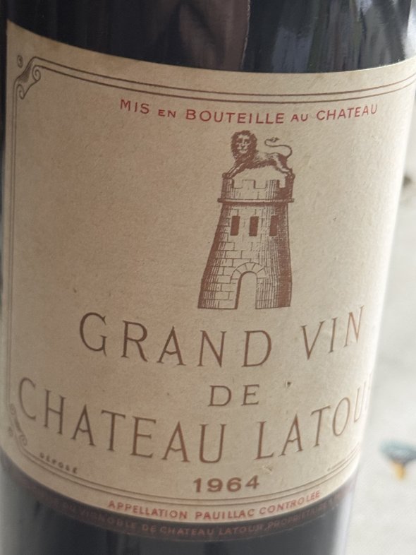 Grand vin de chateau latour