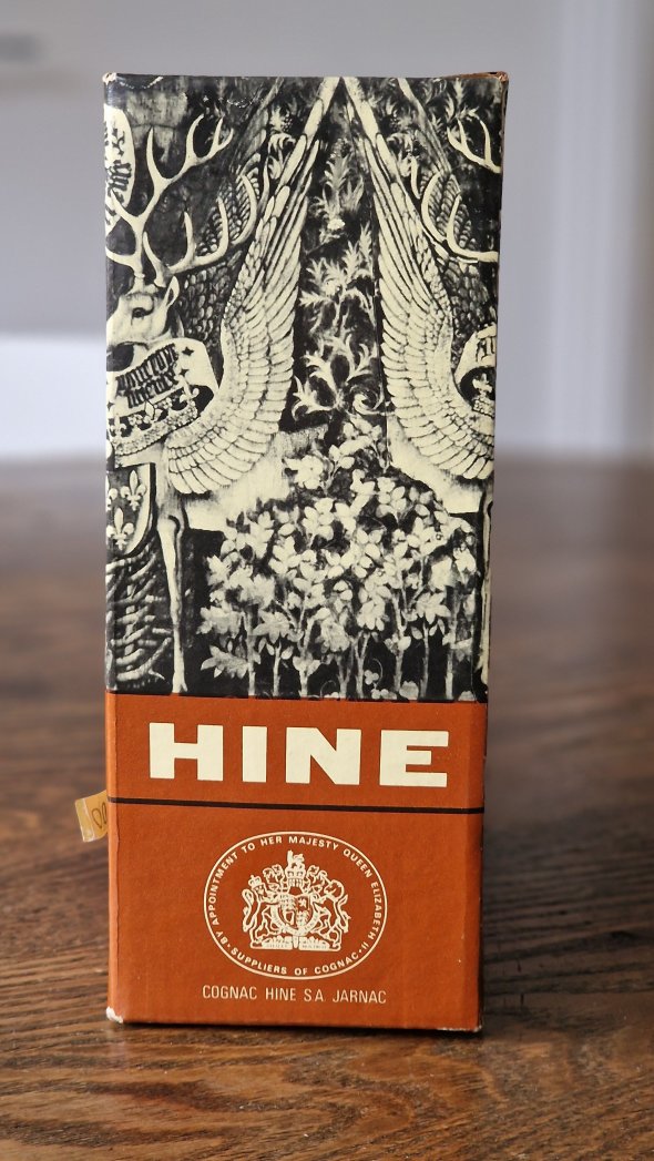 Vintage Hine Antique Fine Champagne Cognac + Original box