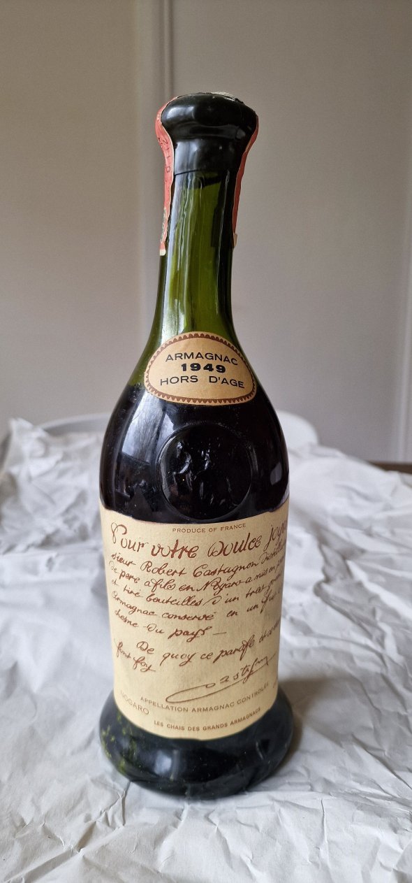 Vintage 1949 Hors d&rsquo;Age Armagnac &ndash; VERY OLD BOTTLE