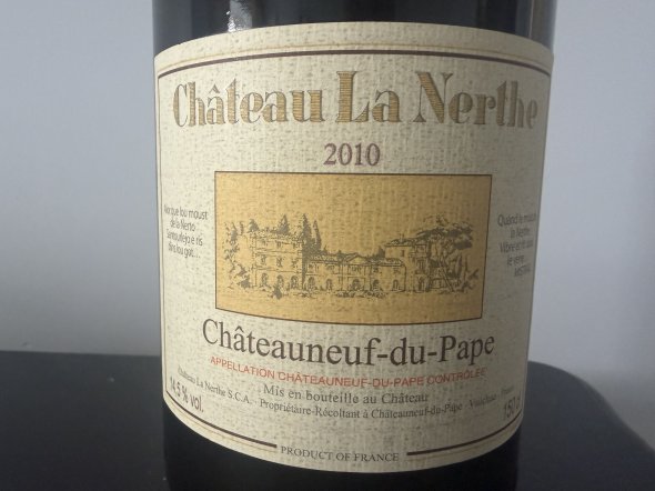 Chateau La Nerthe, Chateauneuf-du-Pape
