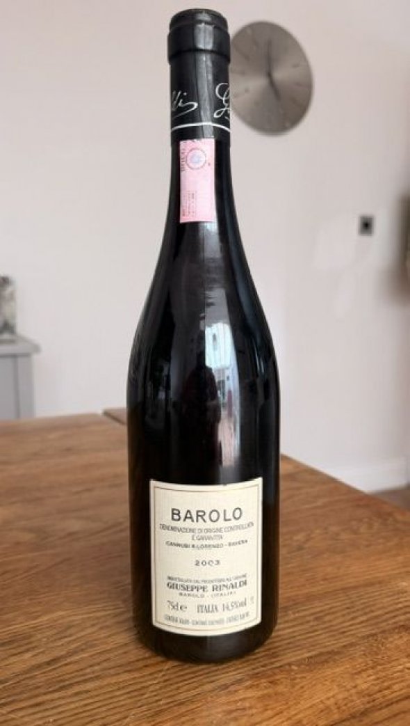 Giuseppe Rinaldi, Barolo, Cannubi S.Lorenzo Ravera