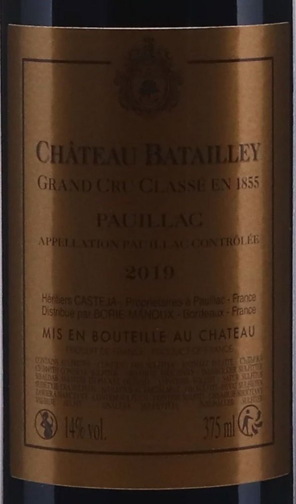 Chateau Batailley 5eme Cru Classe, Pauillac