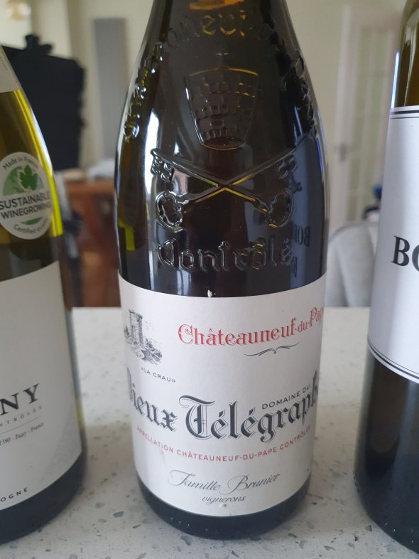 Brunier (Vieux Telegraphe), Chateauneuf-du-Pape, Crau Blanc & 3 other French white
