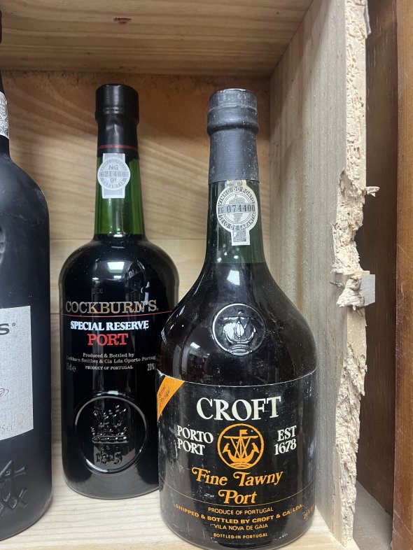 6 X Mixed Ports Inc Taylors 10 YO Tawny Croft /Wine Society Ect