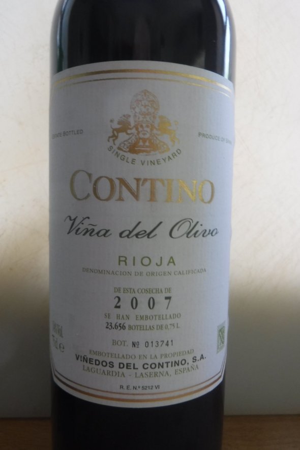 CVNE (Contino), Vina Del Olivio, Rioja