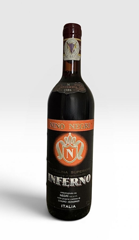Nino Negri, Valtellina Superiore, Inferno