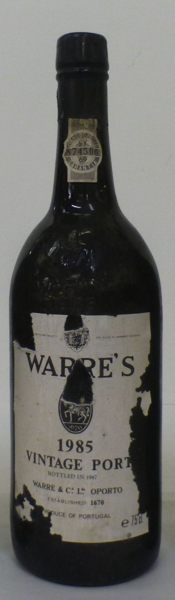 Warre's 1985 Vintage Port 