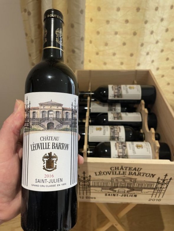 98pts JS. Chateau Leoville Barton 2eme Cru Classe, Saint-Julien