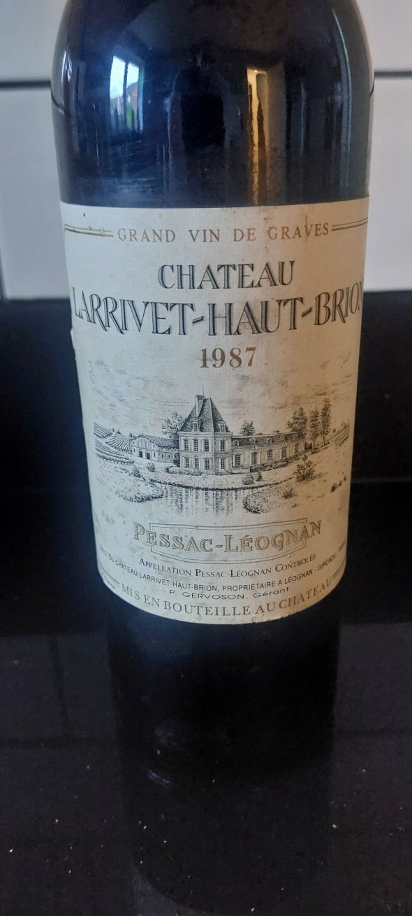 Chateau Larrivet Haut-Brion, Rouge, Pessac-Leognan